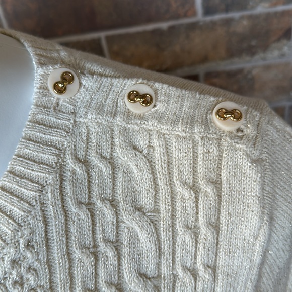 Charter Club women's sweater with shiny thread. - Picture 3 of 8